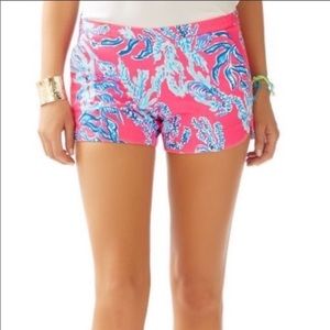 Lilly Pulitzer Adie Samba Shorts Sz 12/14